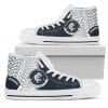 AFL Carlton Blues High Top Shoes