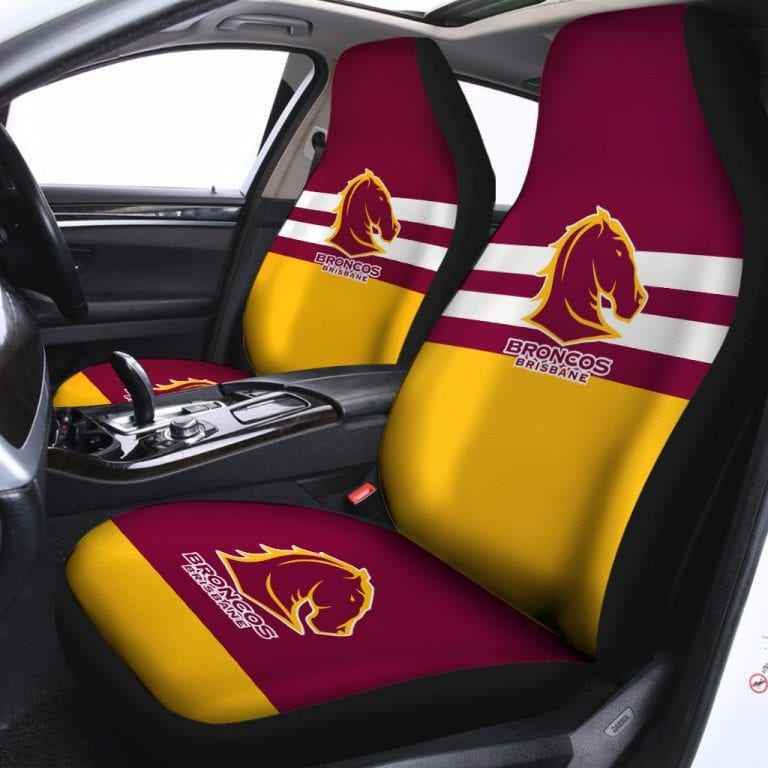 NRL Brisbane Broncos Car Seat Covers