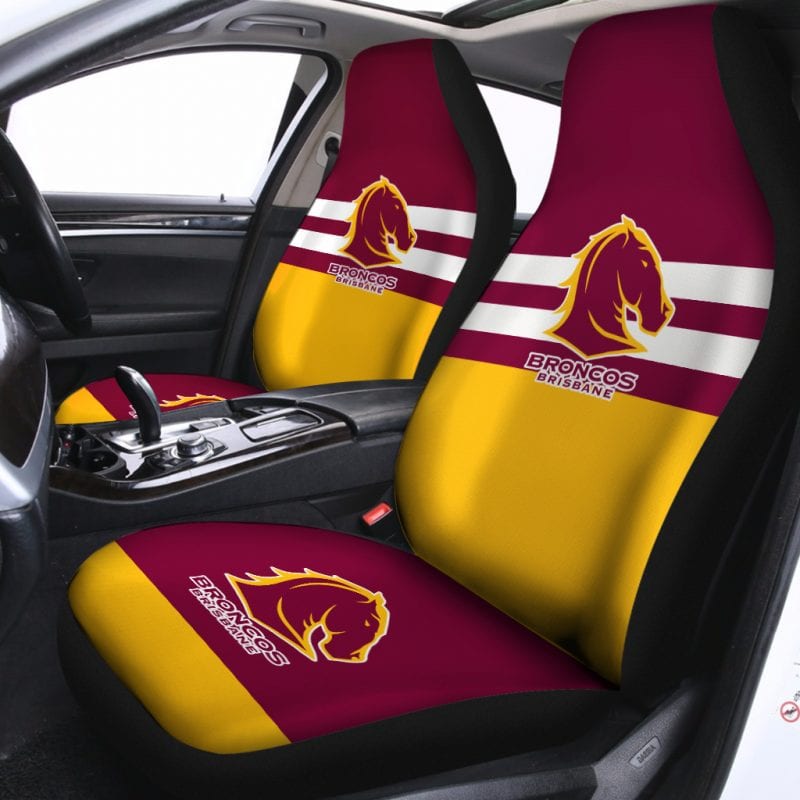 NRL Brisbane Broncos Car Seat Covers