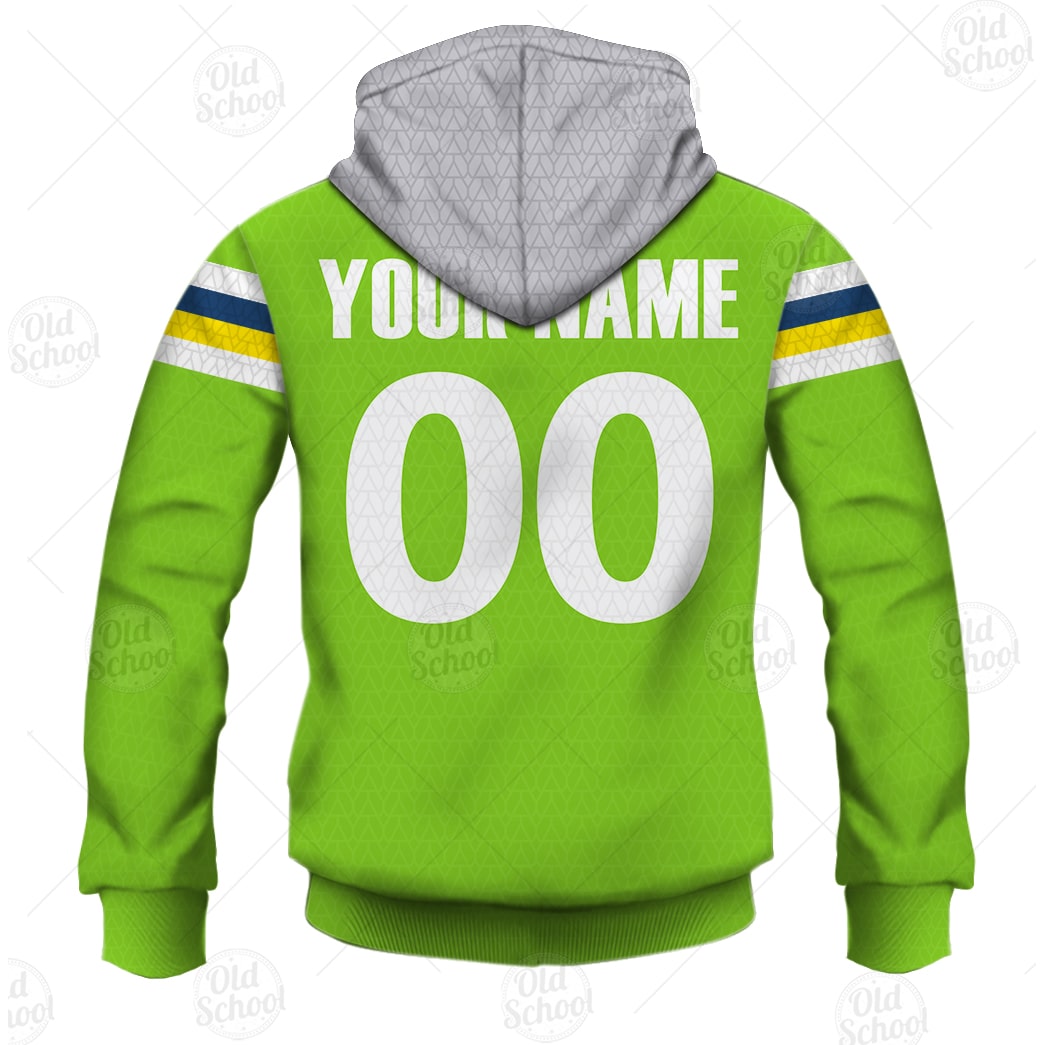NRL Canberra Raiders Custom Name Number Christmas Knit Pattern Vintage Zip Up Hoodie NRL Canberra Raiders Custom Name Number Christmas Knit Pattern Vintage Zip Up Hoodie