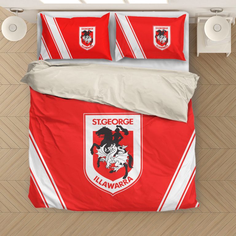 NRL St. George Illawarra Dragons Aboriginal Doona Cover