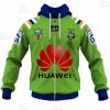 NRL Canberra Raiders Custom Name Number 2015 Home Jersey Zip Up Hoodie