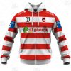 NRL St. George Illawarra Dragons Custom Name Number 2021 Heritage Jersey Zip Up Hoodie