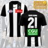 AFL Collingwood Magpies Custom Name Number 2021 Home Guernsey T-Shirt