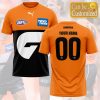 AFL Greater Western Sydney Giants Custom Name Number 2021 Home Guernsey T-Shirt