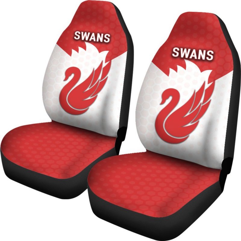 AFL Sydney Swans Red Car Seat Covers