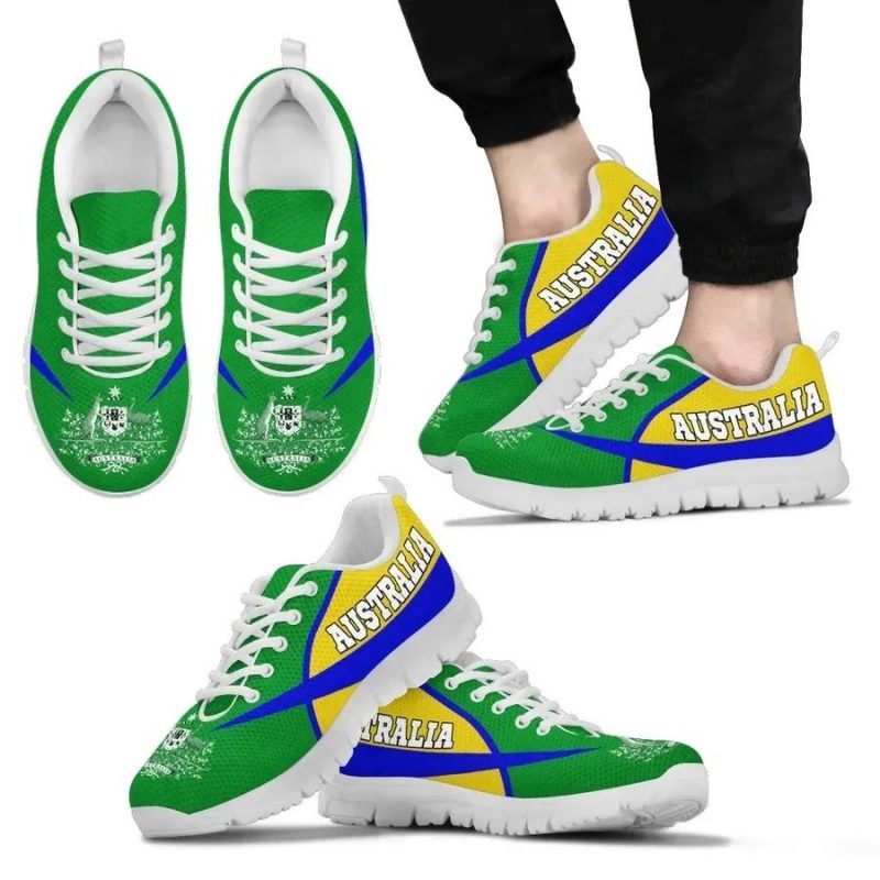 Australia Rugby Green Running Shoes