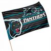NRL Penrith Panthers Black Green Stripes House Flag