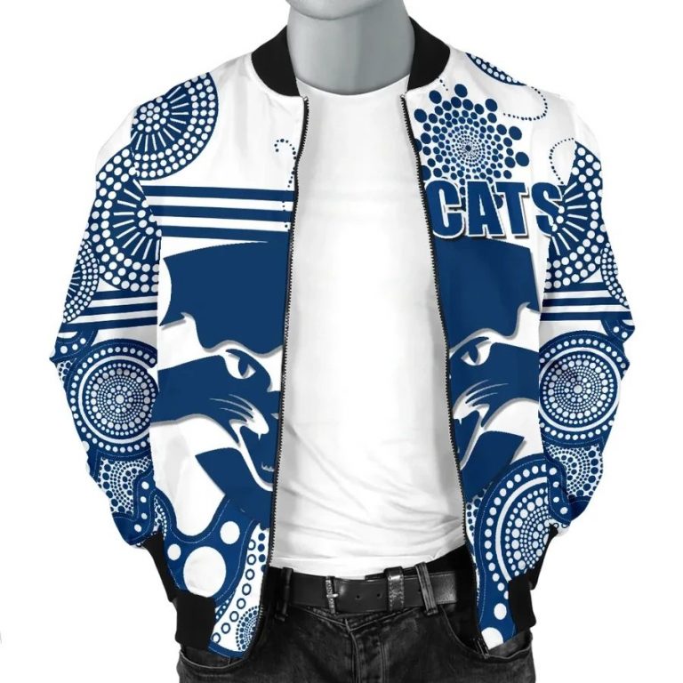 AFL Geelong Cats Indigenous Bomber Jacket