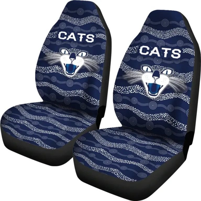 AFL Geelong Cats Indigenous Navy Car Seat Covers