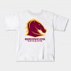 NRL Brisbane Broncos Logo Classic Kids T-Shirt