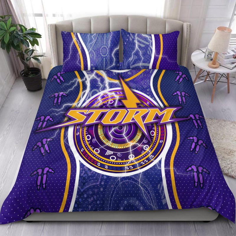 NRL Melbourne Storm Doona Cover