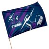 NRL Melbourne Storm Purple House Flag