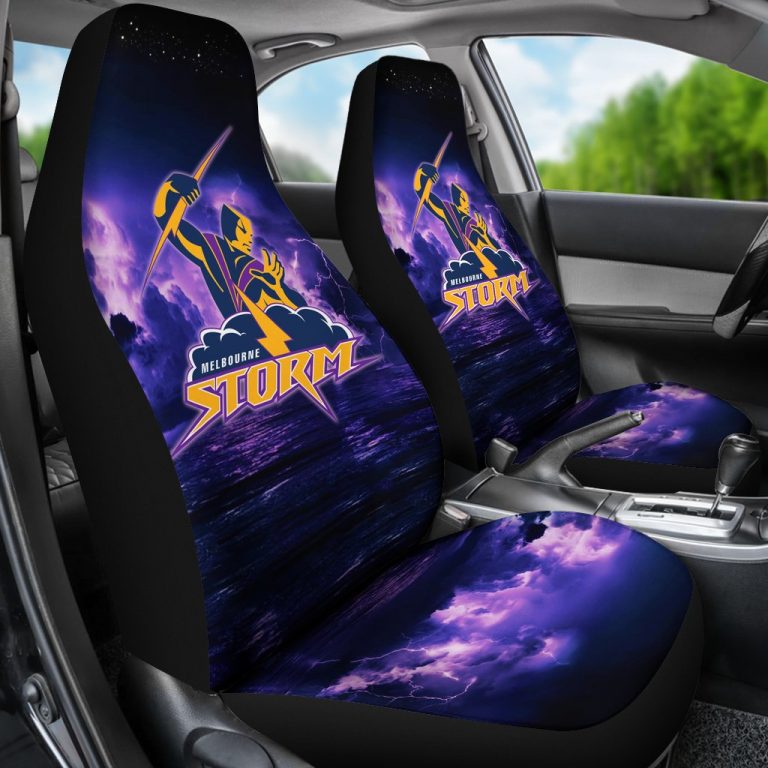 NRL Melbourne Storm Thunder Car Seat Covers
