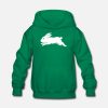 NRL South Sydney Rabbitohs Green Kids Pullover Hoodie