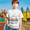 NRL South Sydney Rabbitohs Custom Name Number Diehard Fan Kids T-Shirt