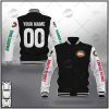 NRL South Sydney Rabbitohs Custom Name Number Baseball Jacket