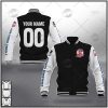 NRL Sydney Roosters Custom Name Number Baseball Jacket