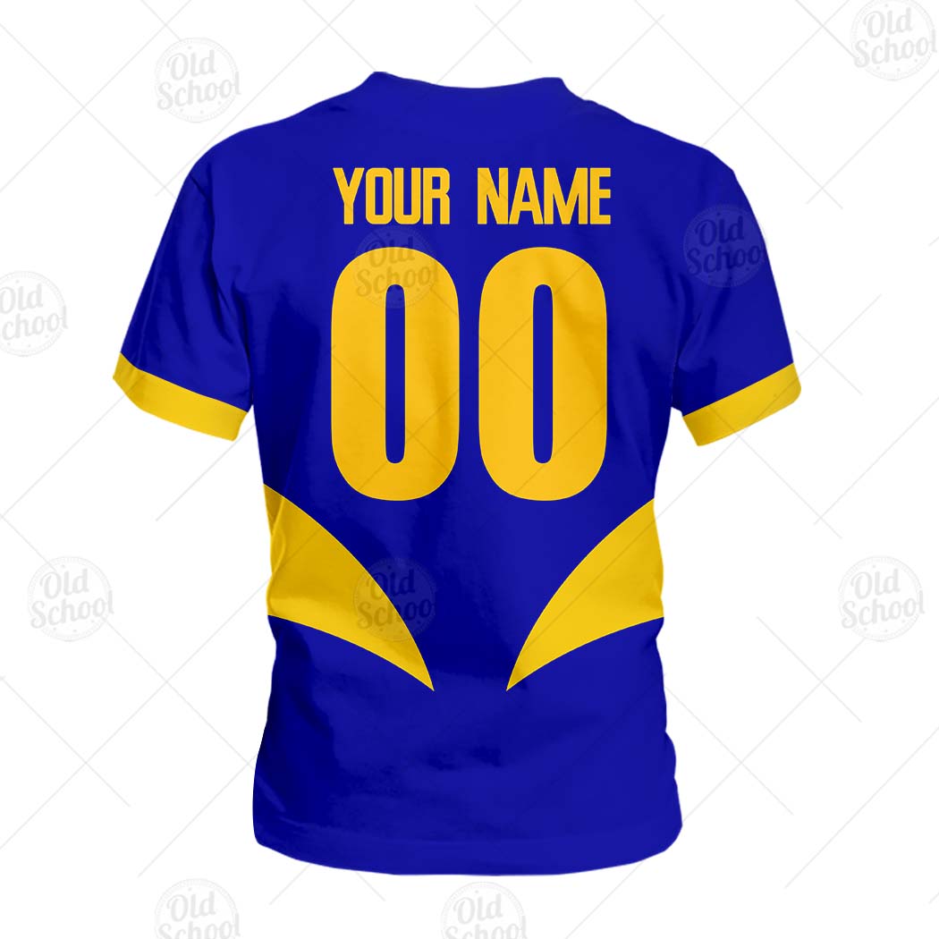 AFL West Coast Eagles Custom Name Number Vintage Retro Guernsey Kids T-Shirt AFL West Coast Eagles Custom Name Number Vintage Retro Guernsey Kids T-Shirt