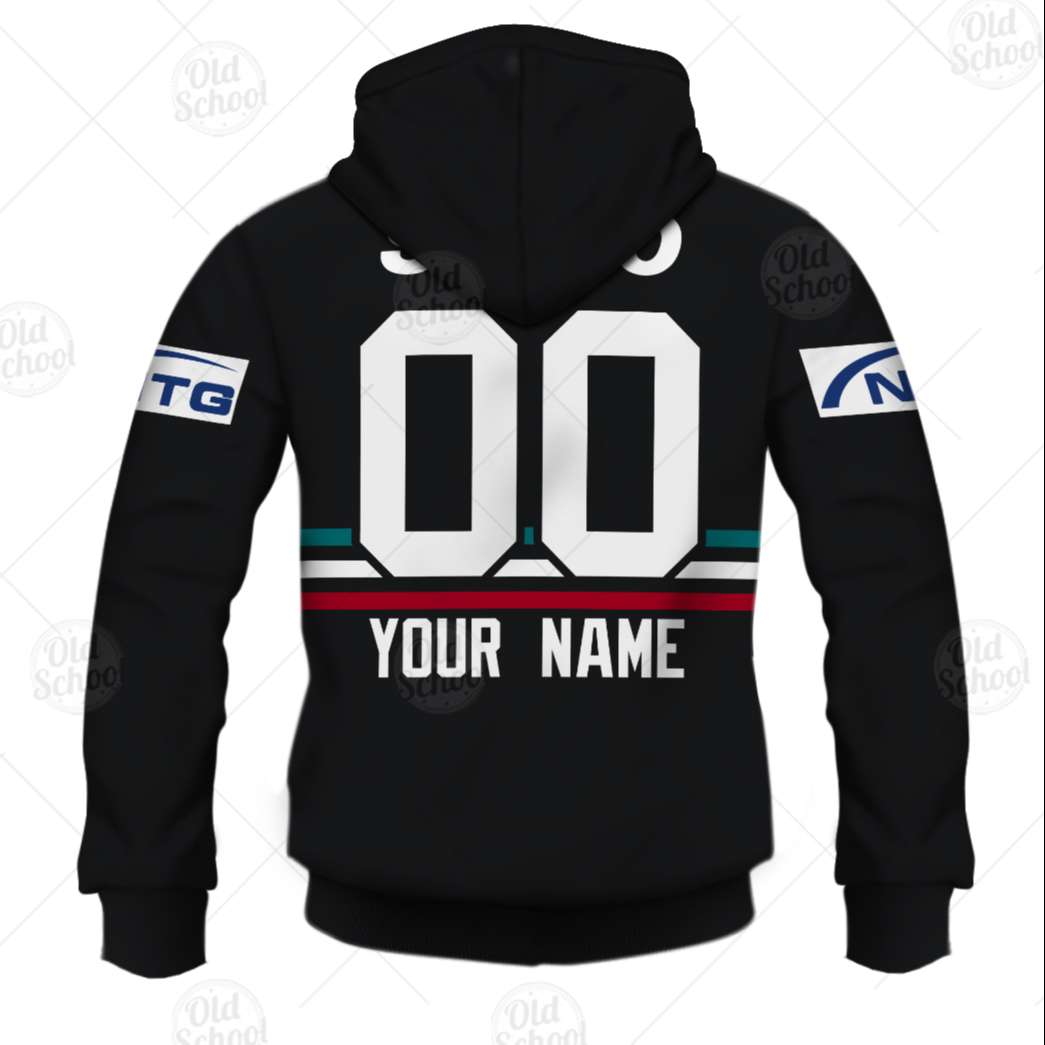 NRL Grand Final 2003 Penrith Panthers Custom Name Number Vintage Retro Pullover Hoodie