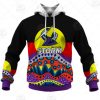 NRL Melbourne Storm Dinky Di Lover Aboriginal Flag x Indigenous Pullover Hoodie
