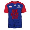 AFL Melbourne Demons Custom Name Number The Simpsons Guernsey T-Shirt