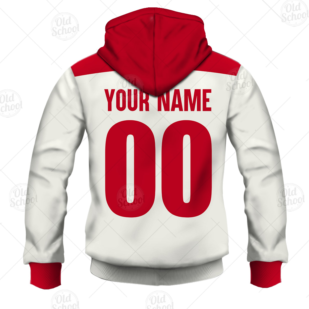 AFL Sydney Swans Custom Name Number Vintage Guernsey 1989 HERITAGE Zip Up Hoodie