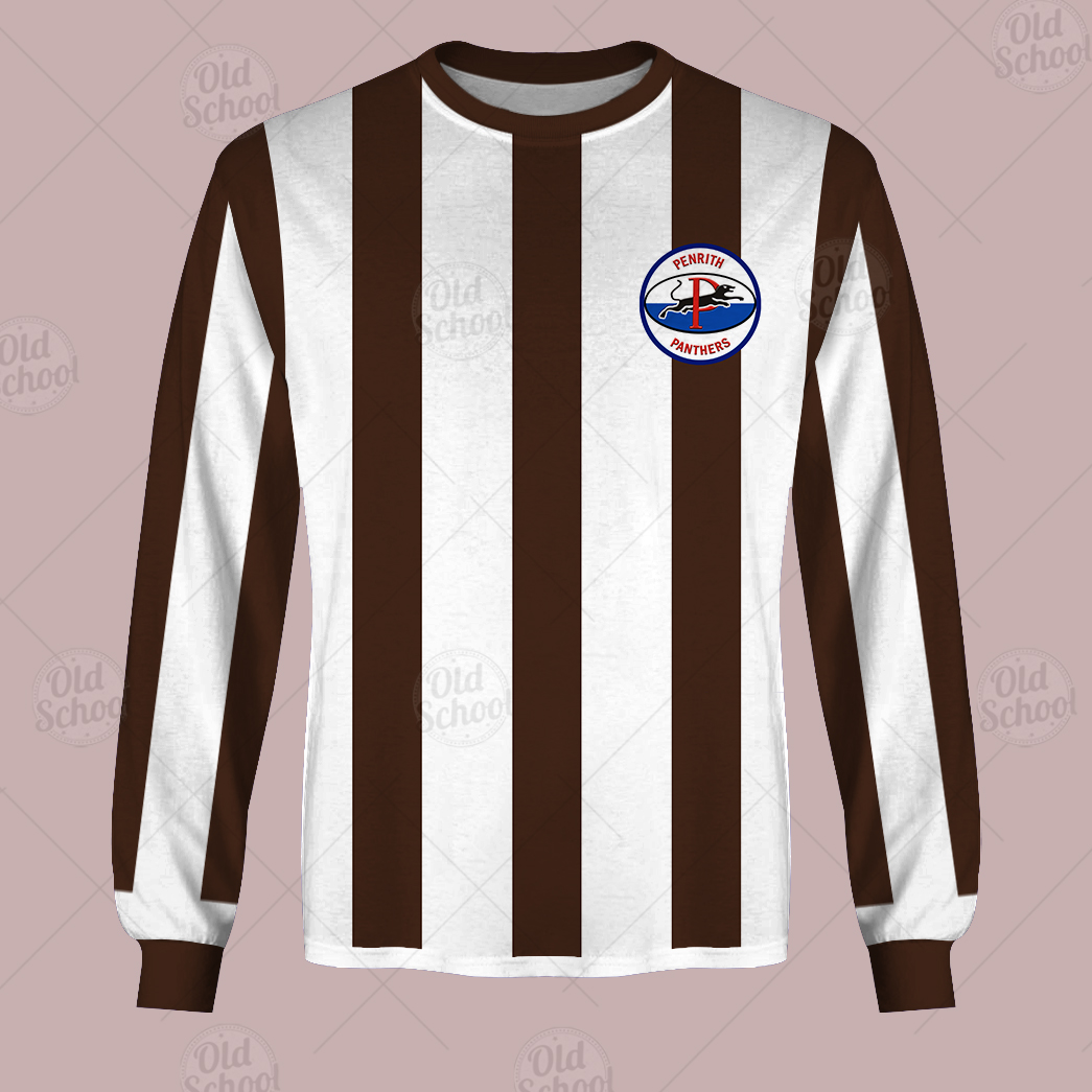 NRL Penrith Panthers Custom Name Number Vintage Jersey 1973 Heritage Sweatshirt NRL Penrith Panthers Custom Name Number Vintage Jersey 1973 Heritage Sweatshirt
