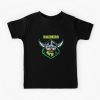 NRL Canberra Raiders Black Kids T-Shirt