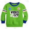 NRL Canberra Raiders Custom Name Number 1990 Vintage Retro Jersey Kids Sweatshirt