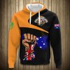 NRL Wests Tigers Black Beer Pullover Hoodie