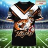 NRL Wests Tigers Custom Name T-Shirt