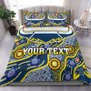 NRL North Queensland Cowboys Custom Text Indigenous Doona Cover