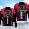 AFL Melbourne Demons Custom Name Red Black Sweatshirt