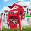 AFL Essendon Bombers Custom Name Red White Sweatshirt