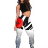 AFL Collingwood Magpies ANZAC Day Leggings