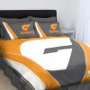 AFL Greater Western Sydney Giants Orange Stripes Doona Cover