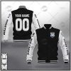 NRL Canterbury-Bankstown Bulldogs Custom Name Number Baseball Jacket