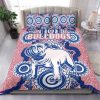 AFL Western Bulldogs Simple Indigenous Doona Cover