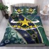 NRL North Queensland Cowboys Green Indigenous Doona Cover