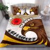 AFL Hawthorn Hawks ANZAC Day Aboriginal Doona Cover