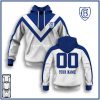 NRL Canterbury-Bankstown Bulldogs Custom Name Number Vintage Retro Jersey 1967 Pullover Hoodie