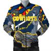NRL North Queensland Cowboys Unique Indigenous Bomber Jacket