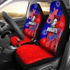 NRL Newcastle Knights Aboriginal Car Seat Covers