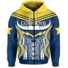 NRL North Queensland Cowboys Blue Zip Up Hoodie