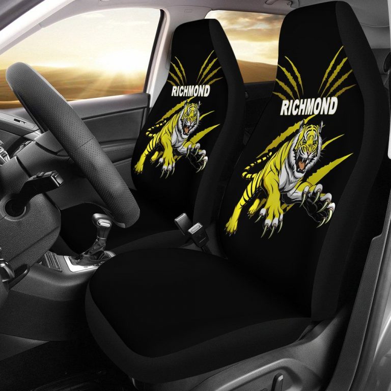 AFL Richmond Tigers Fan Art Car Seat Covers