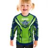 NRL Canberra Raiders Custom Name Number Kids Sweatshirt