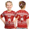 AFL Sydney Swans Christmas Style Kids T-Shirt