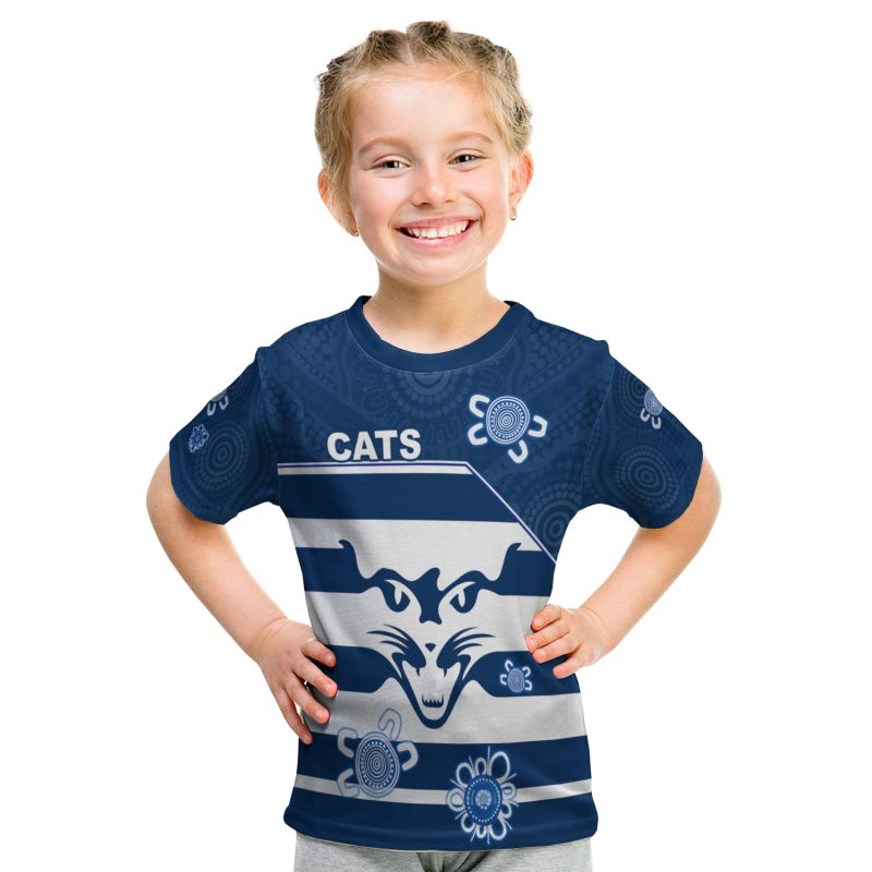 AFL Geelong Cats Indigenous Kids TShirt