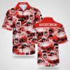 NRL St. George Illawarra Dragons Beach Hawaiian Shirt